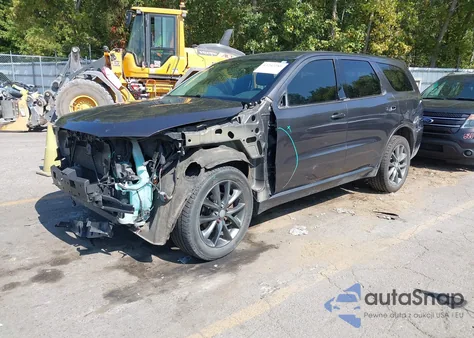 2017 Dodge Durango Gt Awd z USA, uszkodzony, nr VIN 1C4RDJDG3HC883966